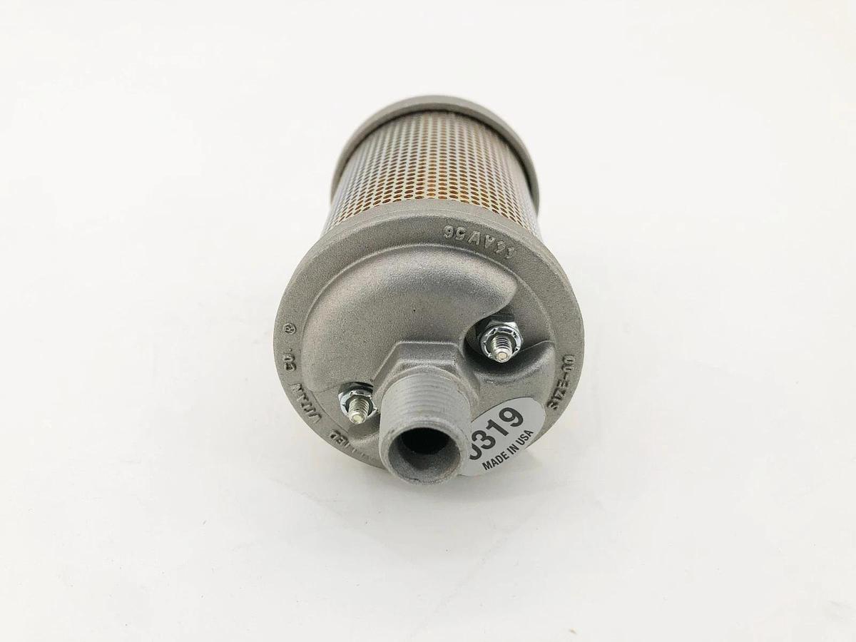 New Alwitco T00 0319000 Thru-Flow Muffler 3/8" Male NPT 125psig 44AW56 Size 00
