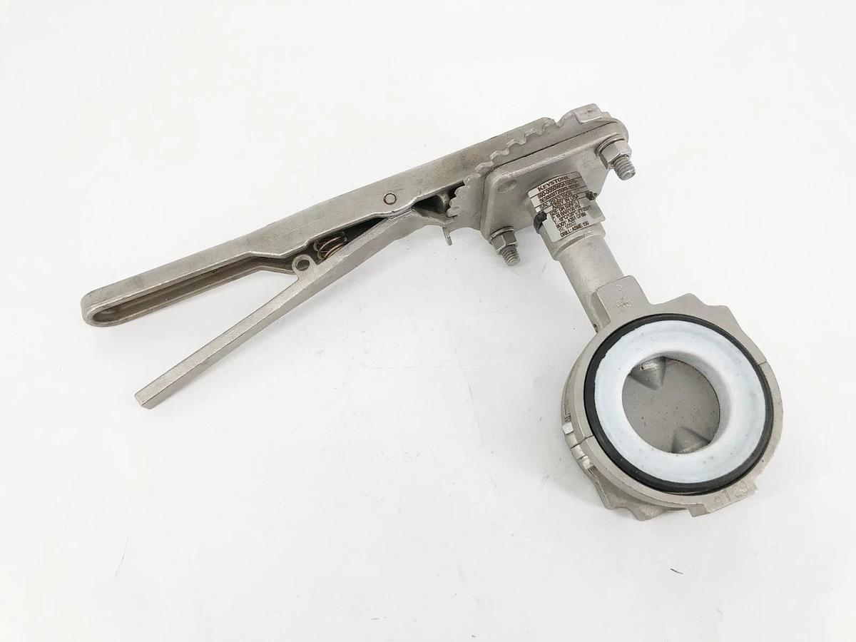 New Keystone 990-0050W0A10010-SES00S0T200KB-002S01 Butterfly Valve 2" - No Box