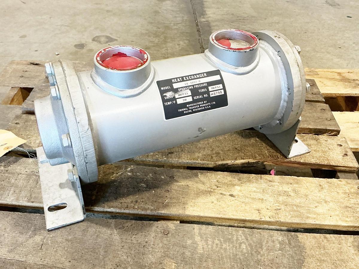 New Thermal Transfer Products EK-1012-0 Heat Exchanger 500PSI 250Deg