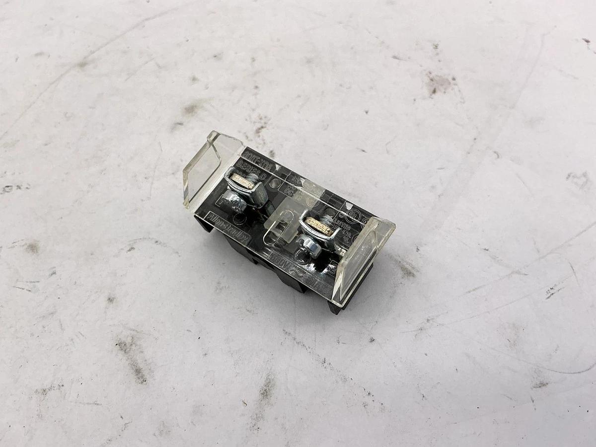 Lot of 2 New Allen Bradley 800T-XD6 Ser D Contact Block Mini Block 1 NC 600V Max