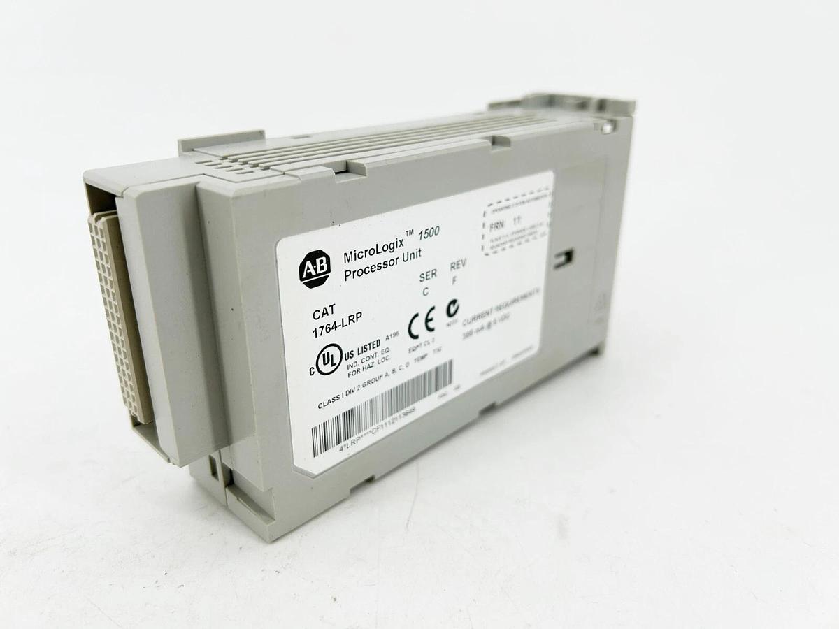 Used Allen Bradley 1764-LRP Processor Module 14K Word 5A 380mA 5VDC - for parts