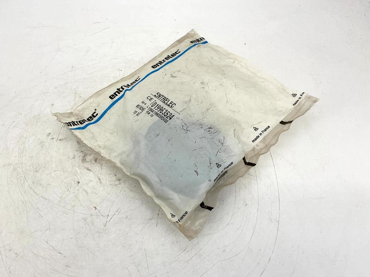 Lot of 20 Entrelec 019963524 Terminal Block End Plates Black 1SNA199635R2400