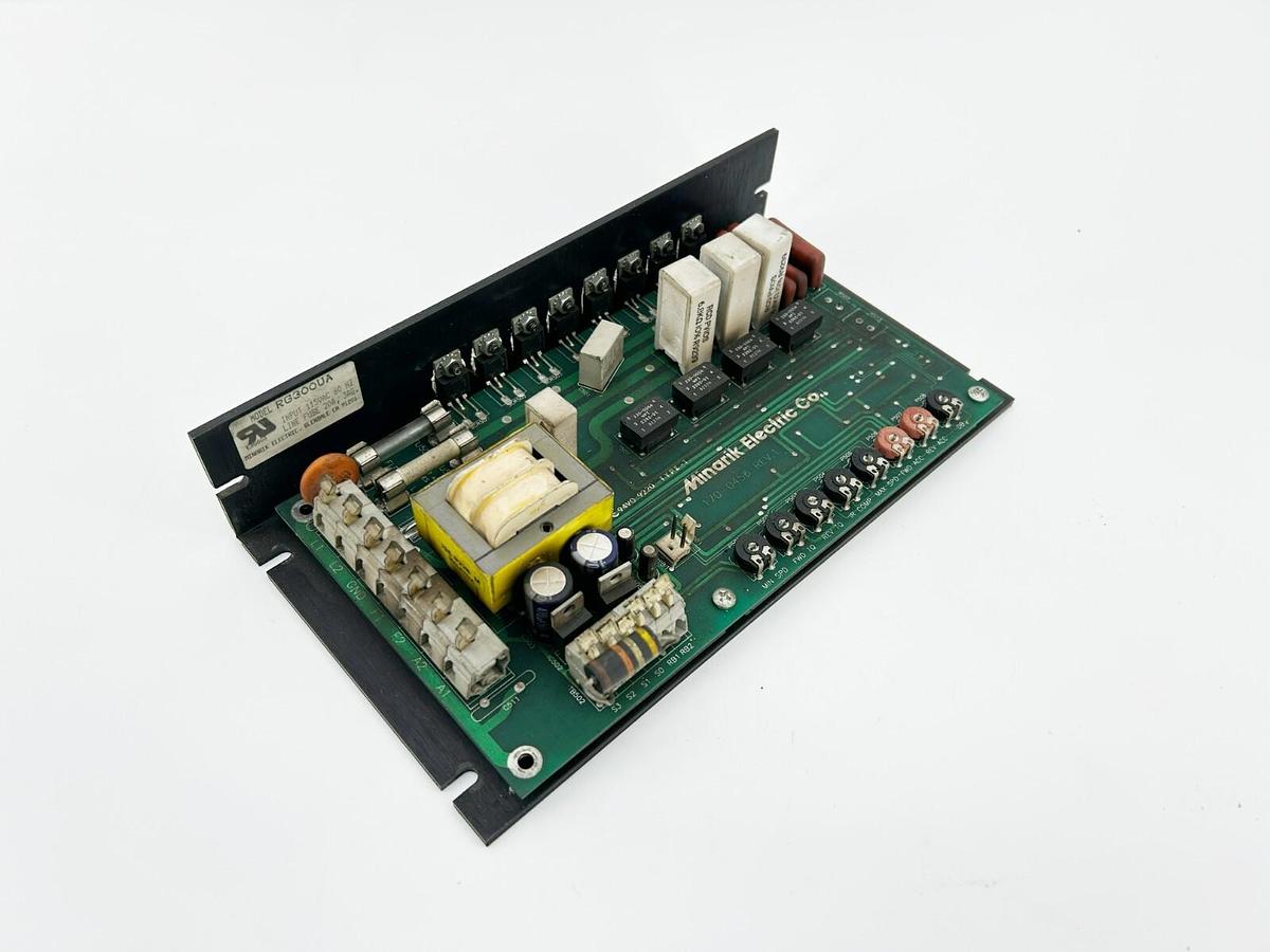 Used Minarik RG300UA DC Motor Speed Controller, 115 VAC 1.5 AMP 1 HP 50/60 HZ