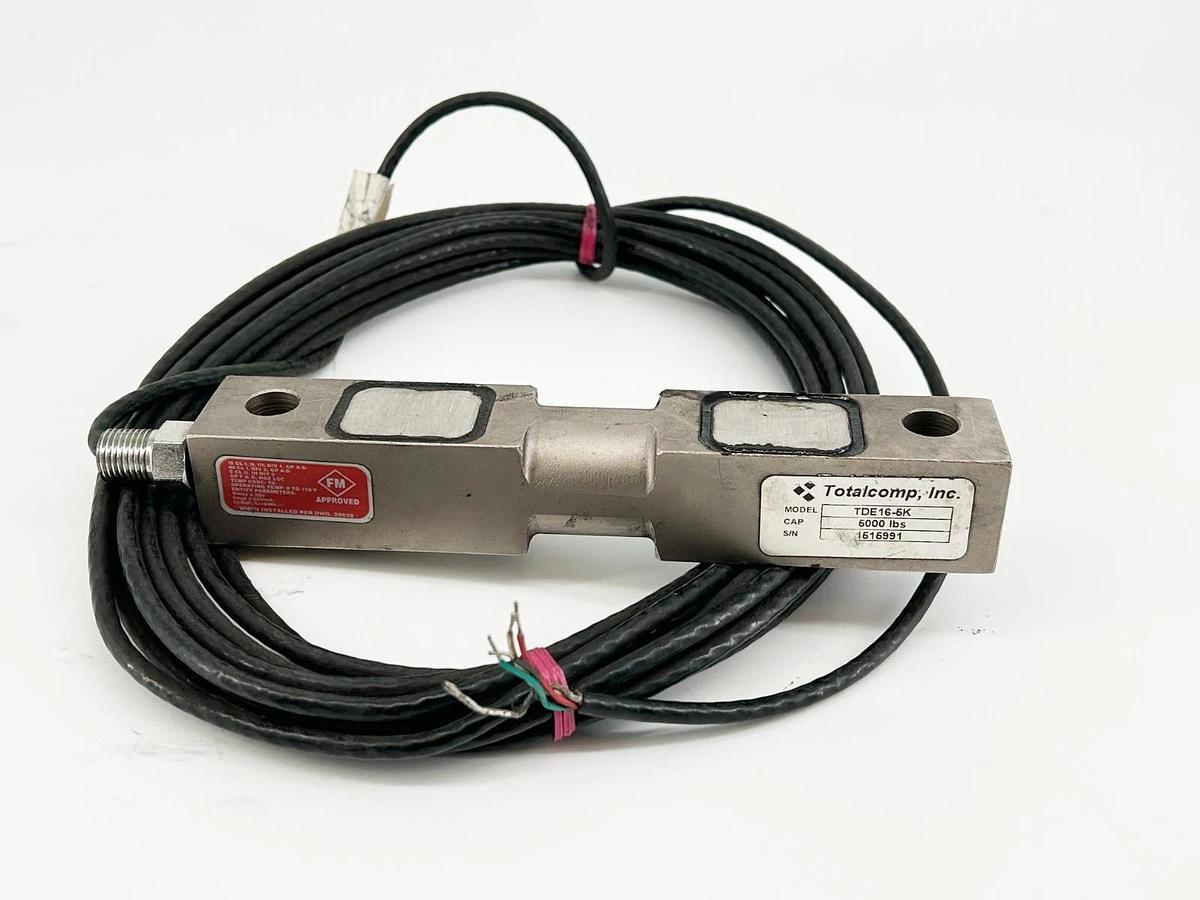 Used Totalcomp TDE16-5K Pressure Sensor 5000LB