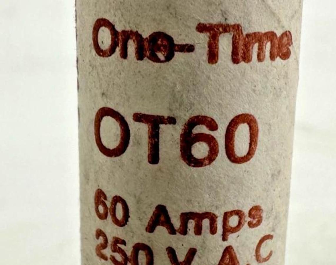 Lot of 3 New Shawmut OT60 One-Time Class K5 Fuse 60A 250V - No Box