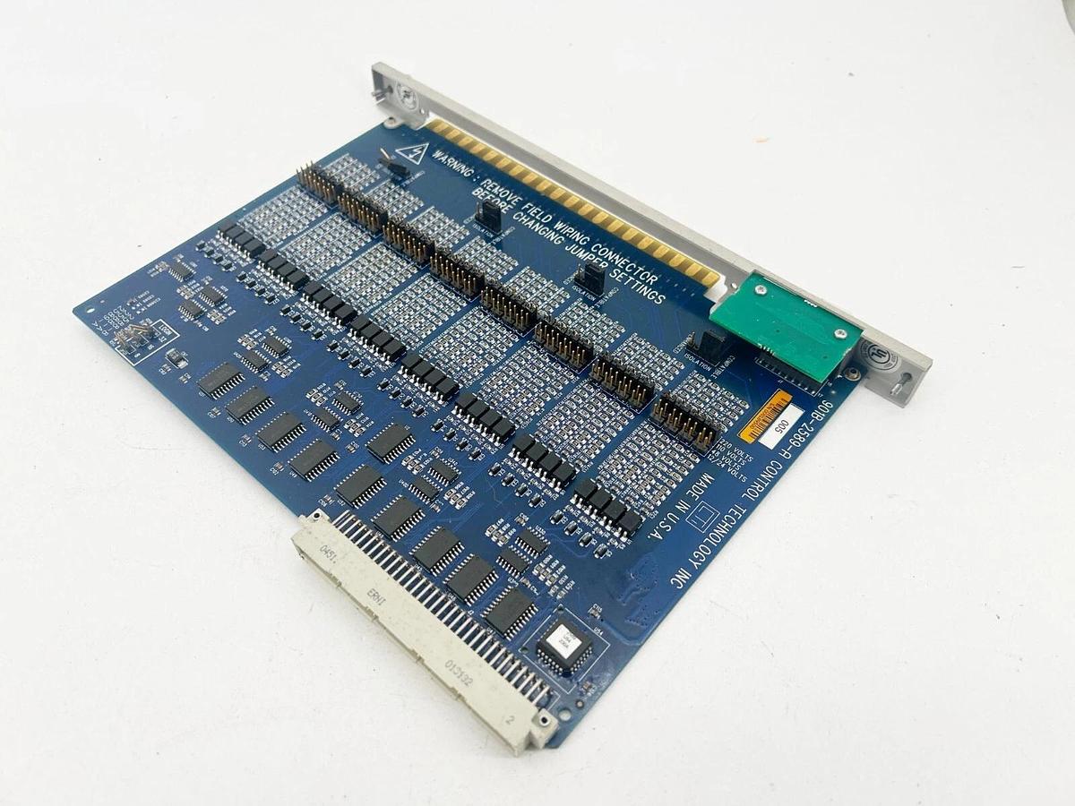 Used CTI 2589-A Universal Discrete Input Module 8/16/32 PT Input 12-250VAC/VDC