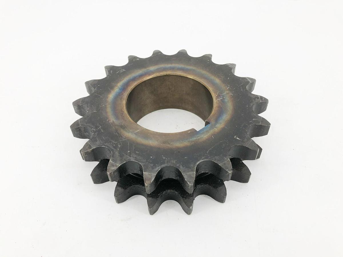 Used Martin D80Q18H Split Double Roller Sprocket 18 Teeth 2-3/4" Bore