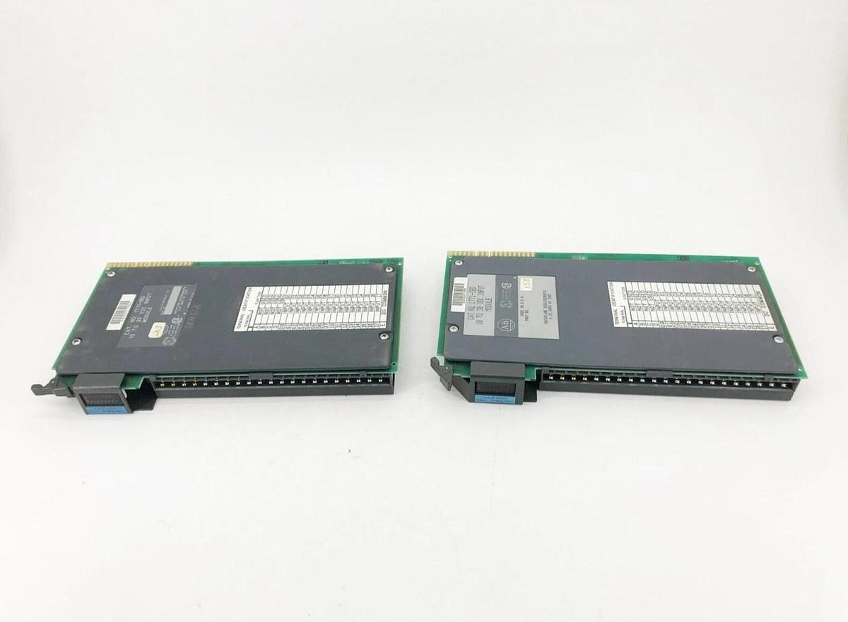 Used Lot of 2 Allen Bradley 1771-IBD Input Modules 10-30VDC