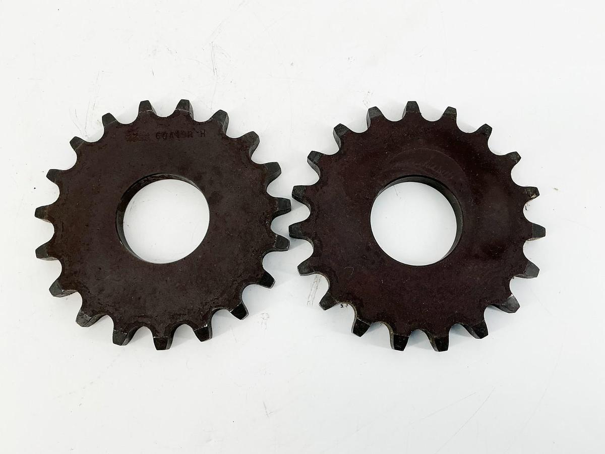 Used Lot of 2 Martin 60A19RH Sprocket 19 Teeth