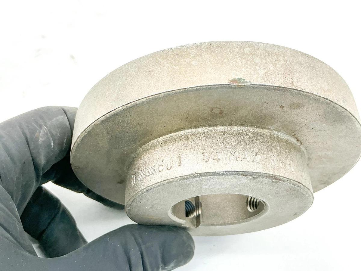 New Martin 6J 1 1/4 Quadra-Flex Coupling Flange 1-1/4" Bore 6000RPM