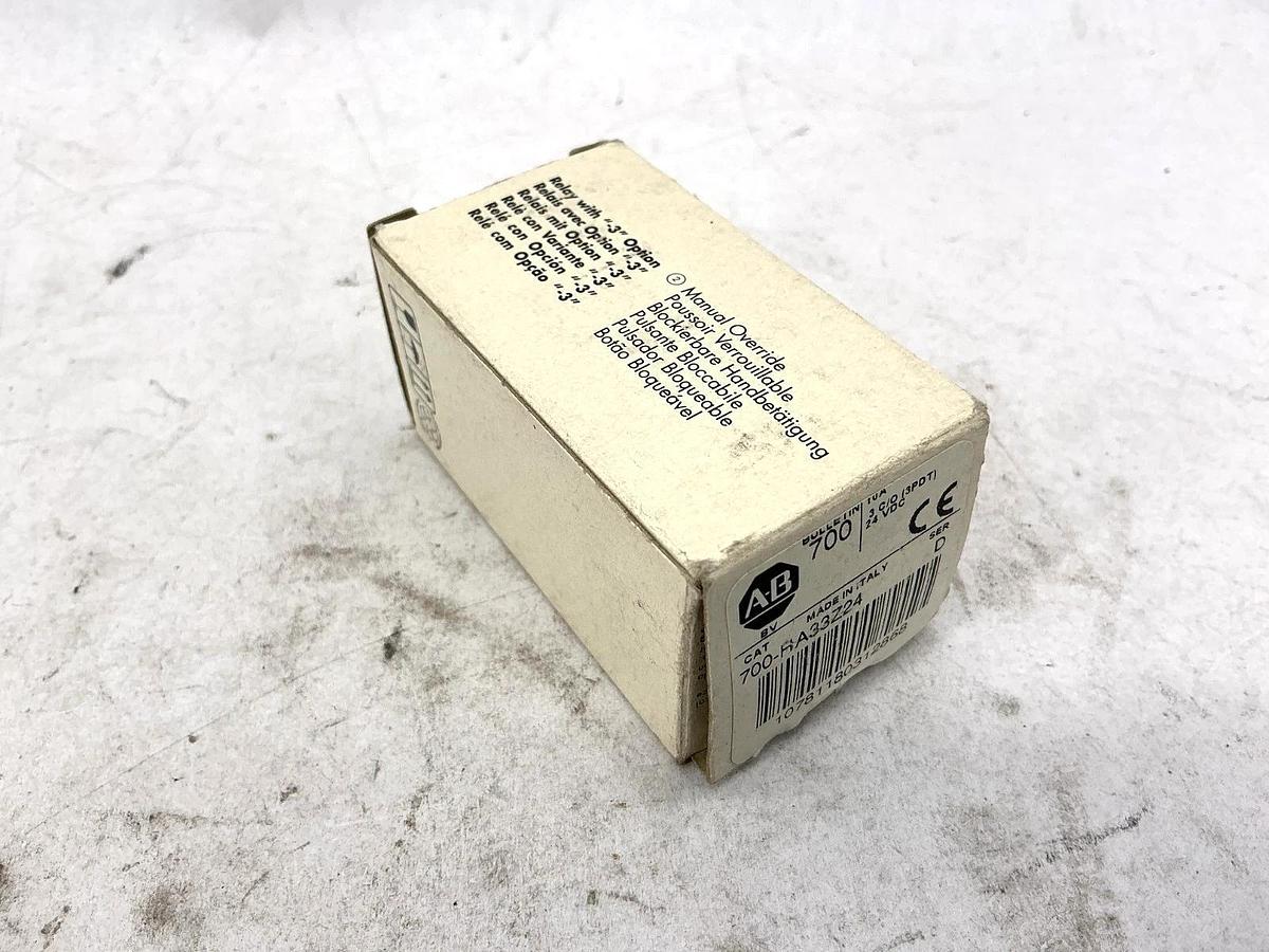 New Allen Bradley 700-HA33Z24 Ser D Relay 11-Pin 10A 250VAC