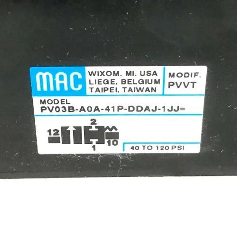 New MAC Valves PV03B-A0A-41P-DDAJ-1JJ Pulse Valve 24VDC 40-120psi - No Box