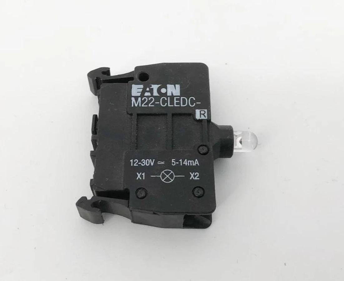 New Eaton M22-CLEDC-R Red Light Unit 12-30V 5-14mA