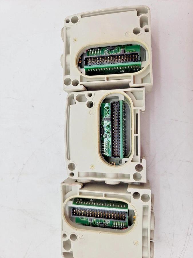 Used Lot of 3 SMC EX250-IE3 Input Block 4 Input M8 24VDC