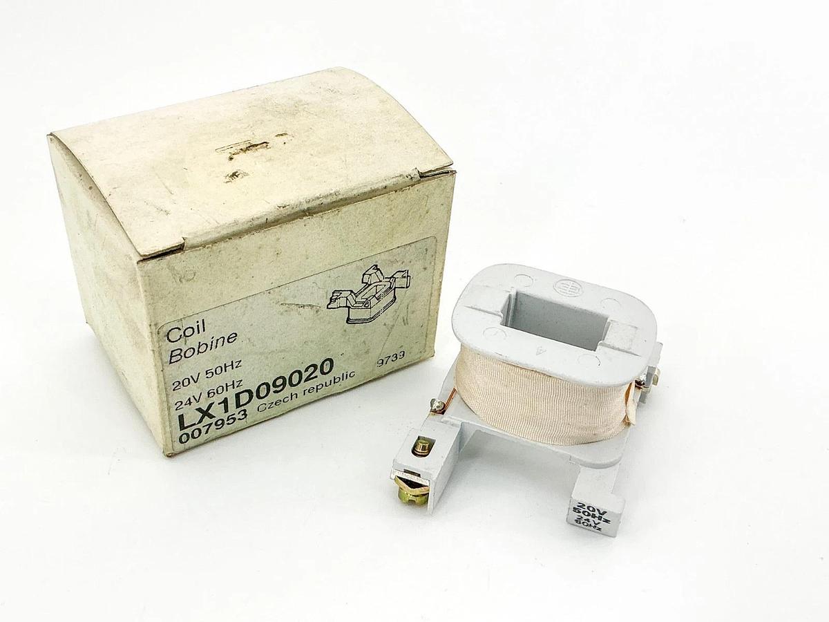 New Lot of 2 Telemecanique LX1D09020 Contactor Coil 24V 60Hz 20V 50Hz 007953