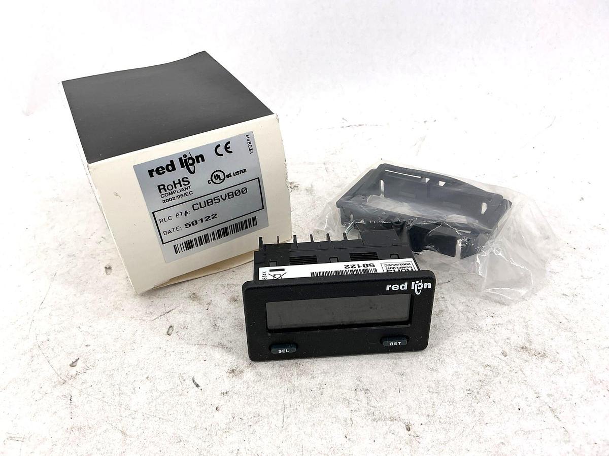 New Red Lion Controls CUB5VB00 Ser CUB5V Voltage Meter 1.2W 9-28VDC
