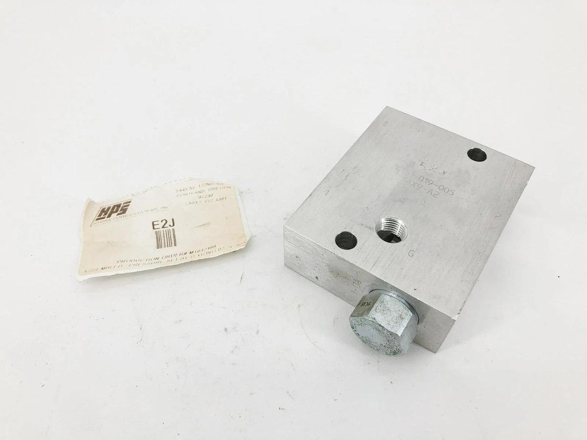 New Hydra Power Systems E2J Hydraulic Flow Control Manifold CXCDXCN