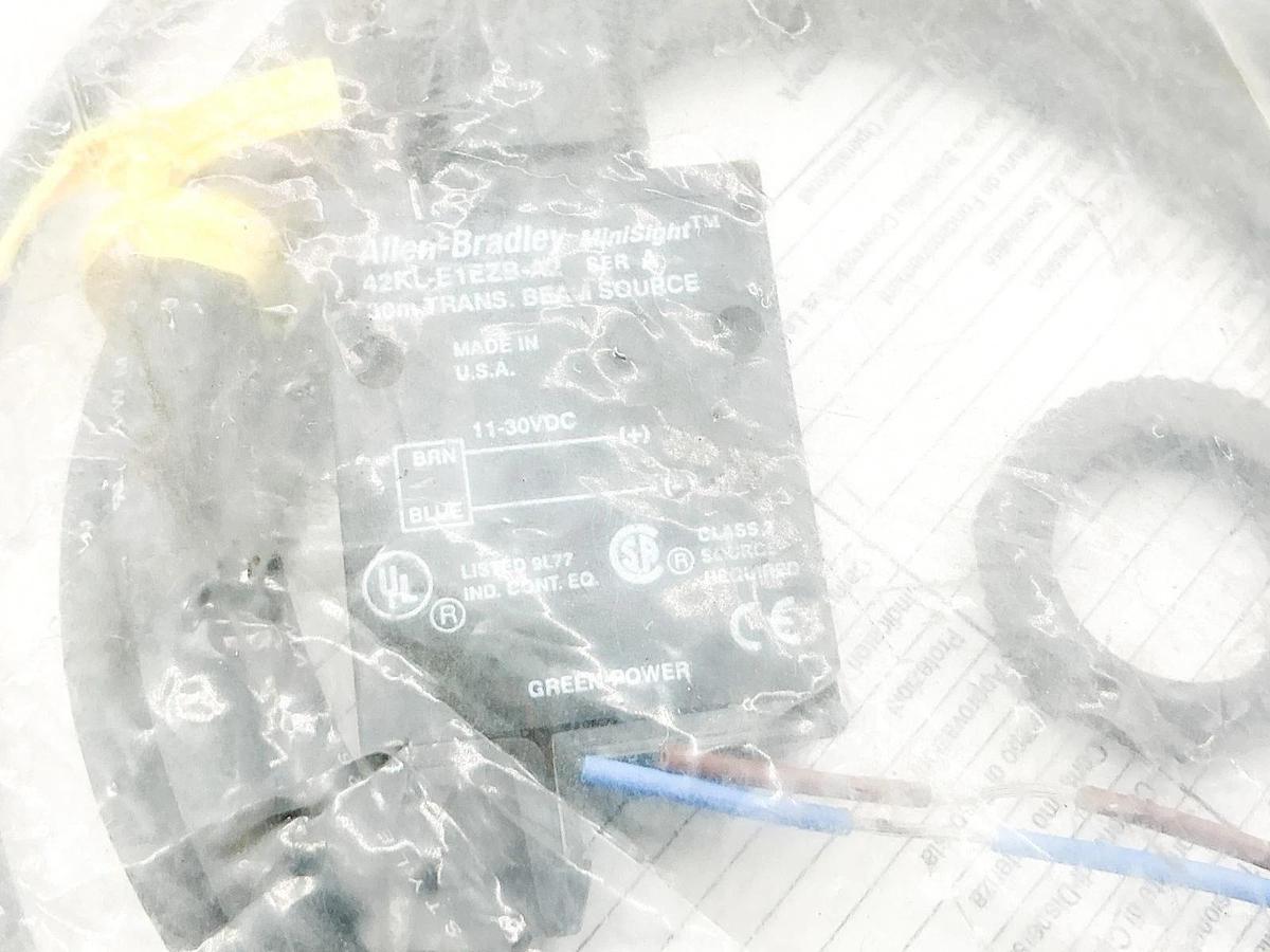 New Allen Bradley 42KL-E1EZB-A2 Transmitted Beam Source Sensor 30M 30VDC Ser.A