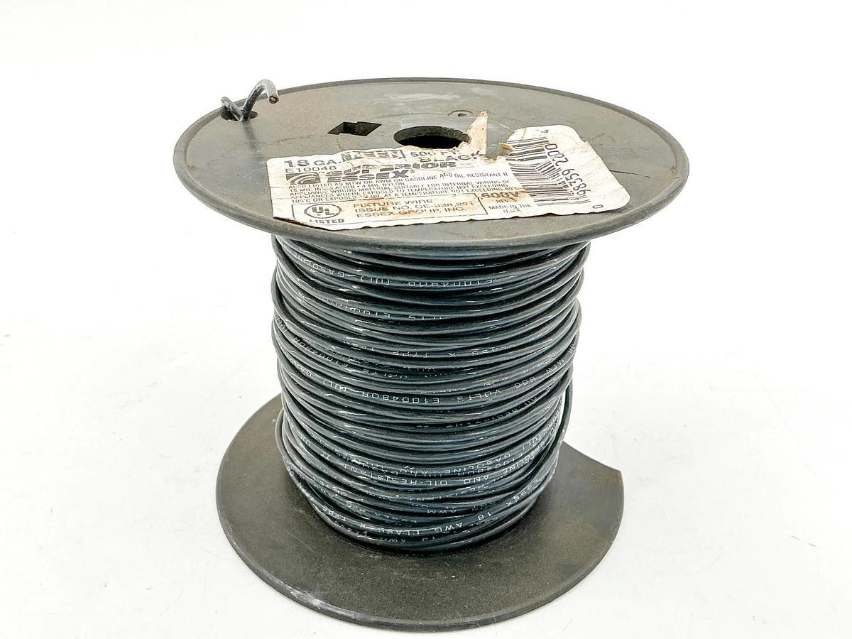 New Essex E10048 18GA. TFFN Copper Wire 600V 180+ FT 1.13 LB
