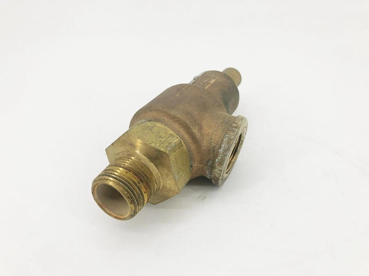 Used Aquatrol 69B1A1M2U1 Adjustable Relief Valve 3/4" x 3/4" MNPT x FNPT Set 125psi