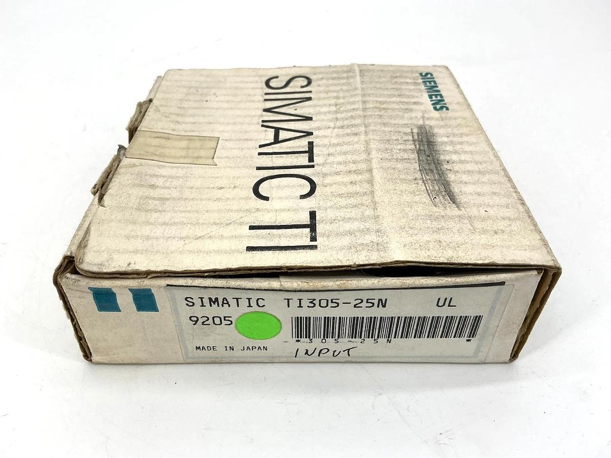 New Siemens TI305-25N Input Module 115VAC 16-Point 80-265VAC 50/60HZ 305-25N