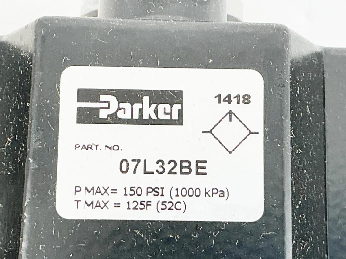 New Parker 07L32BE MIST Lubricator 150PSI 1000kPa 125F