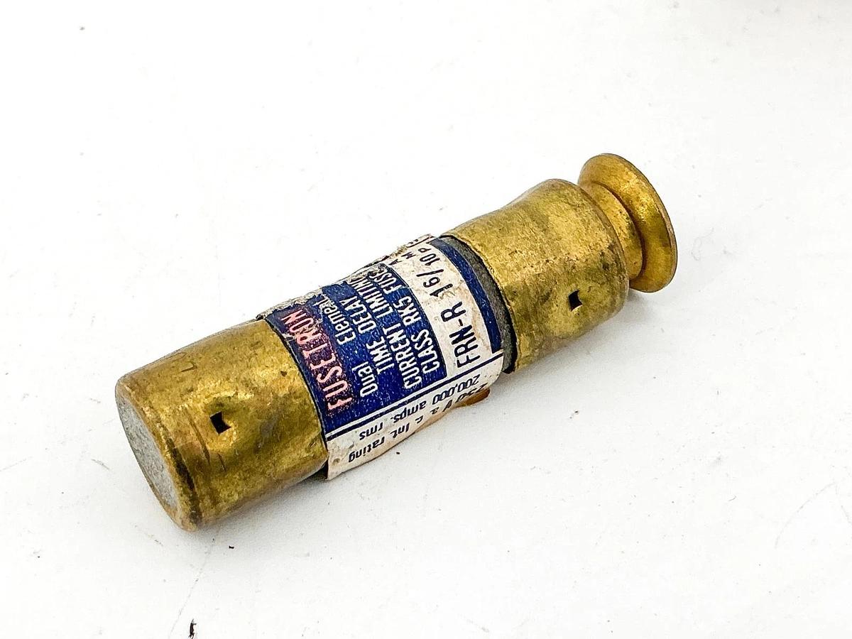 New Lot of 4 Bussmann FRN-R1-6/10 Time Delay Fuse 1-6/10A 250V RK5 - No Box