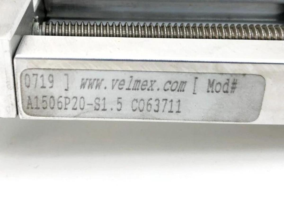 New Velmex A1506P20-S1.5 Unislide Manual Linear Actuator 4.5" Stroke 15 lbs Max