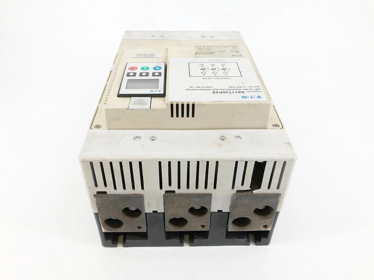 Used Eaton S811T30P3S Reduced Voltage Soft Starter 304A 3PH 600VAC Max 300HP