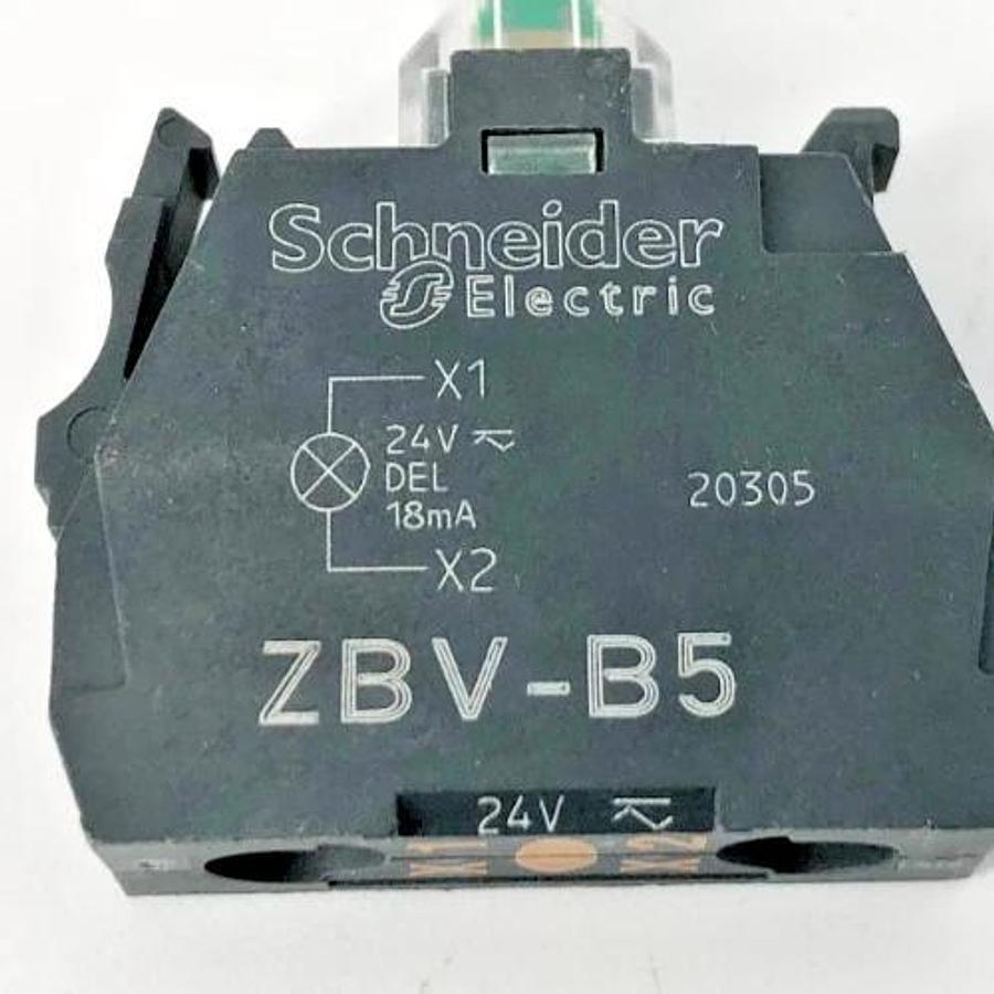 Lot of 2 New Schneider Electric ZBV-B5 Light Modules 24V - No Box