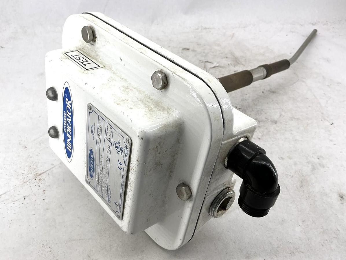 Used Bindicator VRFII-AG-SX10 Point Level Measurement 5-Pin 11W 120/240VAC VRFII-AG