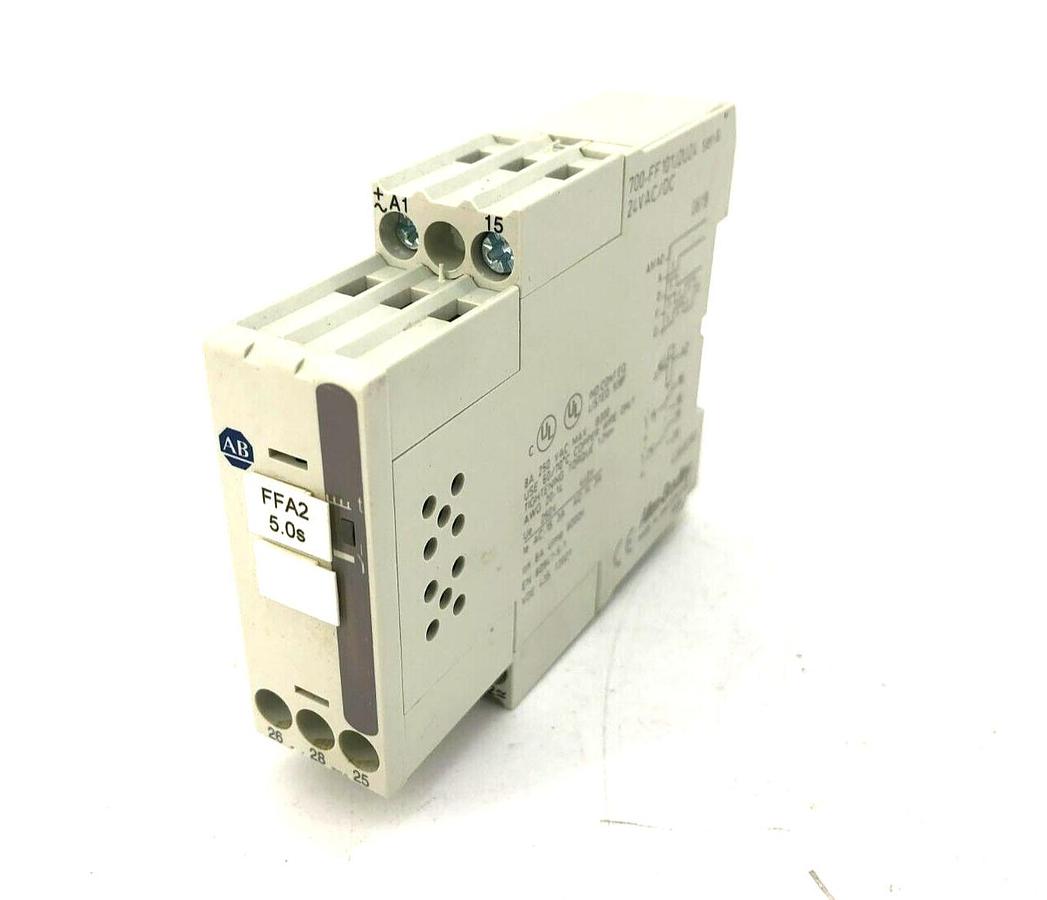New Allen Bradley 700-FFA2050SU24 Ser. A Timer On-Delay Relay 700-FF101J2U24