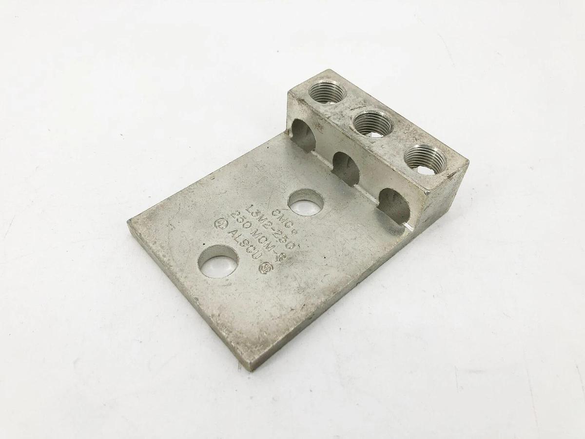 New CMC L3M2-250 Aluminum Mechanical Lug 250MCM - 6 AWG - No Hardware
