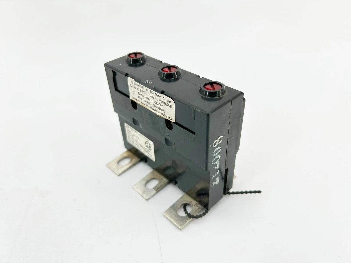 New Westinghouse HKB3150T Trip Unit, 150A, 3 Pole