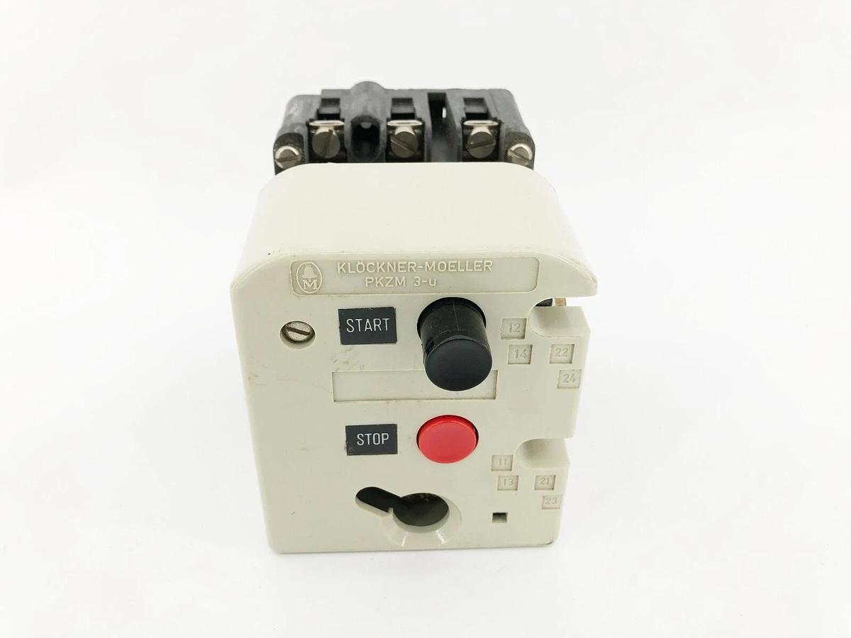 Used Klockner-Moeller PKZM3-U Manual Motor Starter 600V 200A 3P PKZM3-16