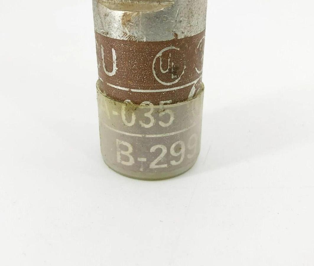Lot of 2 New Penn-Union BCUA-035 Aluminum Compression Splice Barrels 350 MCM
