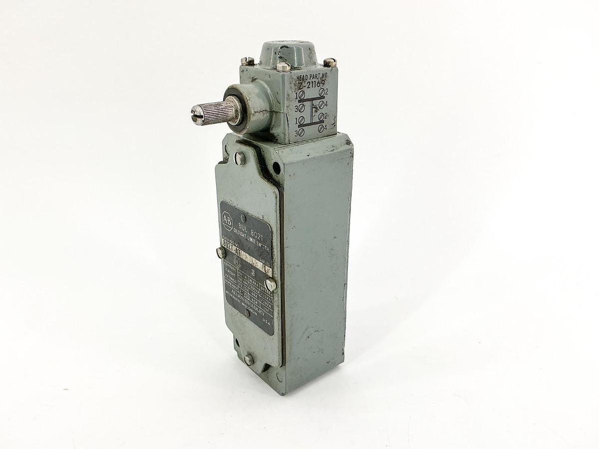 Used Allen Bradley 802T-AT Limit Switch 600V 7200VA 72A Ser.1