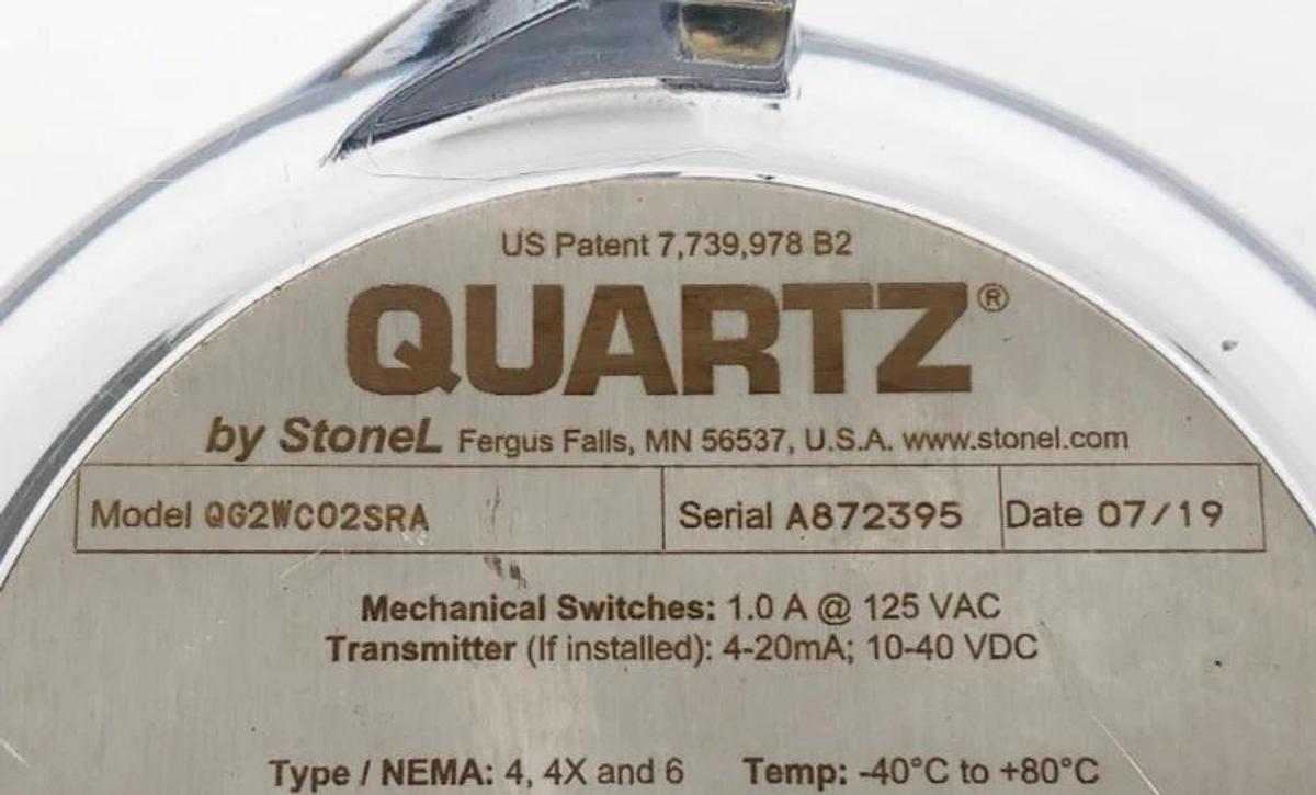 New Stonel QG2WC02SRA Valve Positioner 1A 125VAC 4-20mA 10-40VDC - No Box