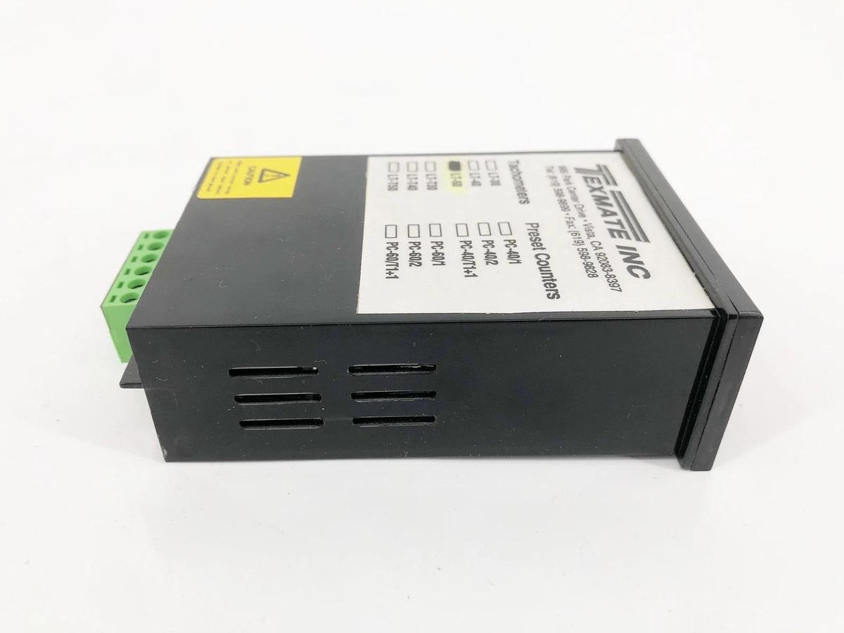 New Texmate LT-50 Tachometer 5-Digit 110/120VAC