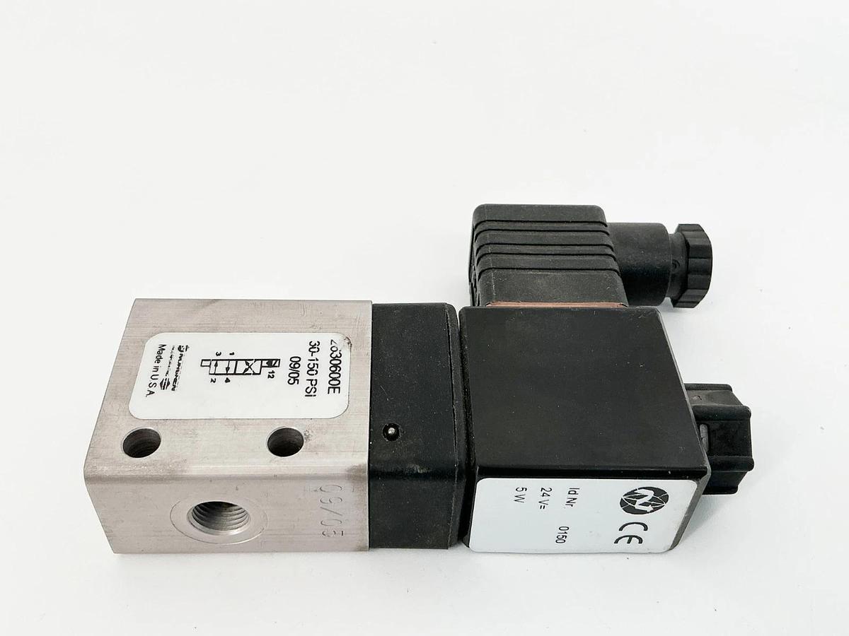New Norgren 2630600E Solenoid Valve 30-150PSI 24V 5W - No Box