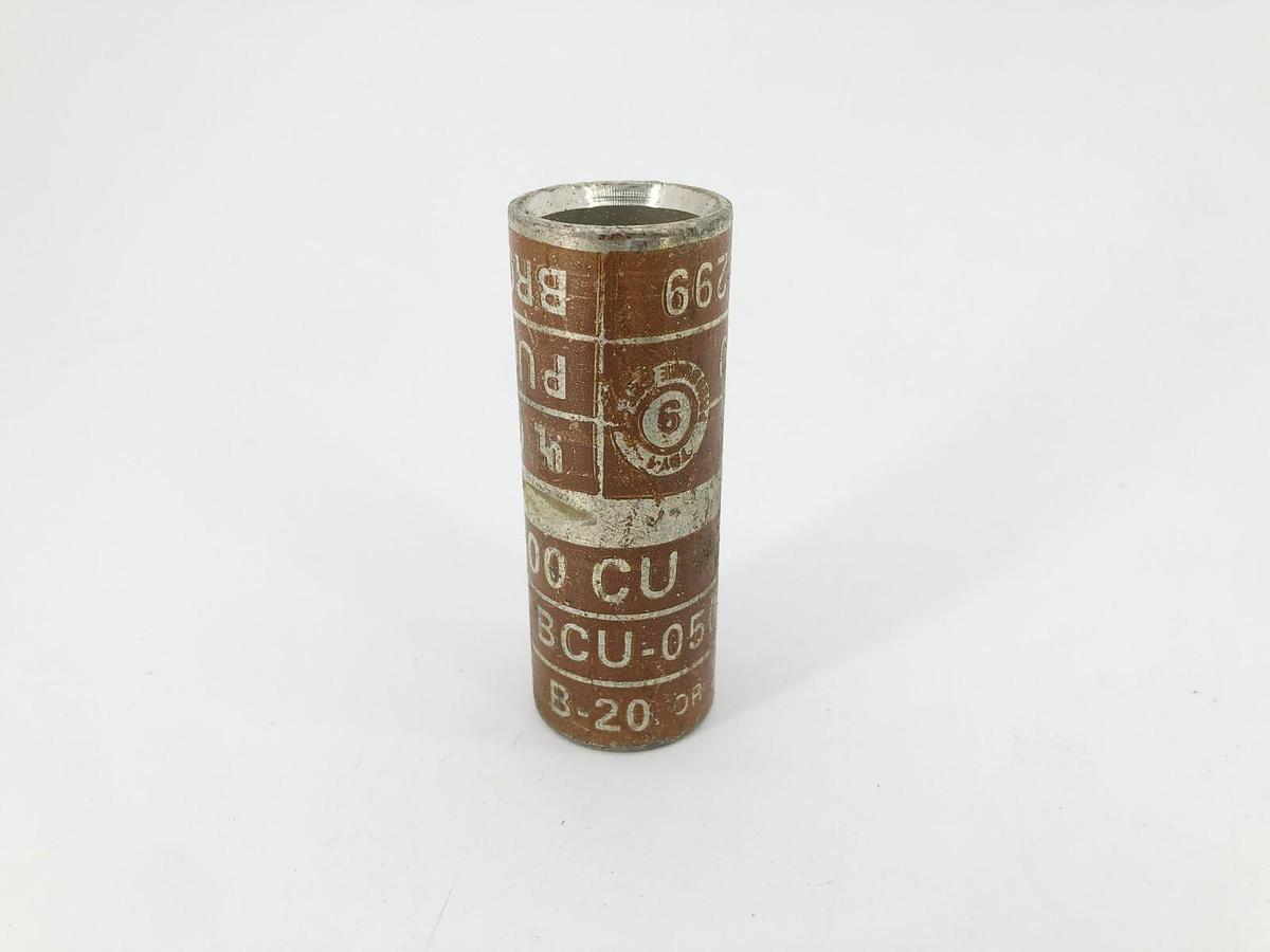 New Penn-Union BCU-050 Compression Splice Barrel 500kcmil Brown B-20 Or 299