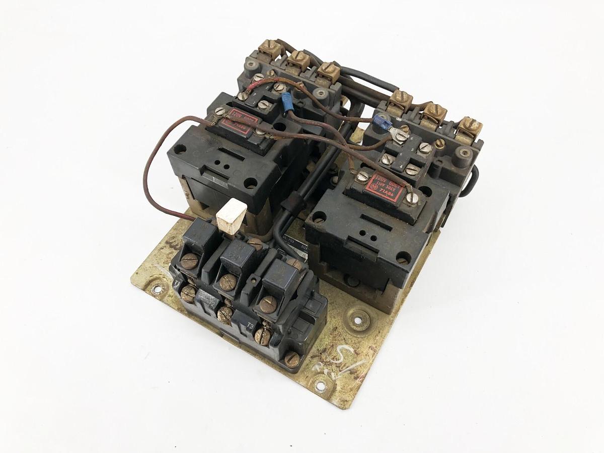 Used Allen Bradley 705BAA Ser. K Starter Assembly 71A86 Coils 120/60 110/50