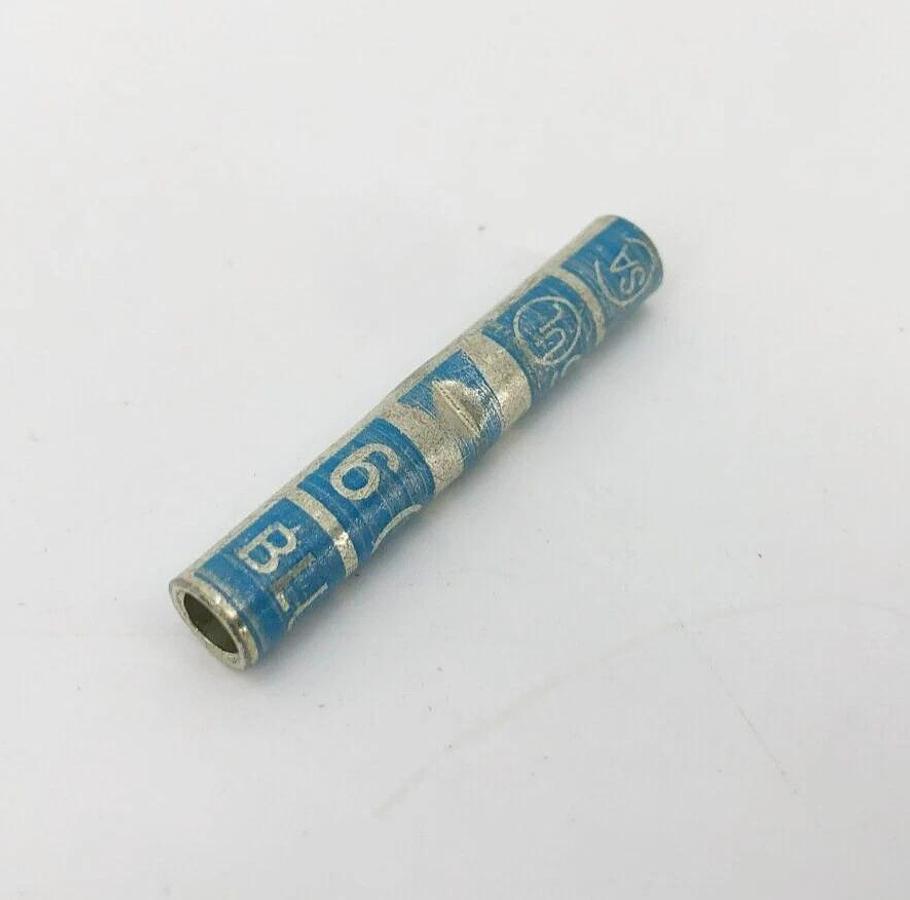 Lot of 6 New Penn-Union BCU-6 Splice Connectors Blue B-7 6AWG