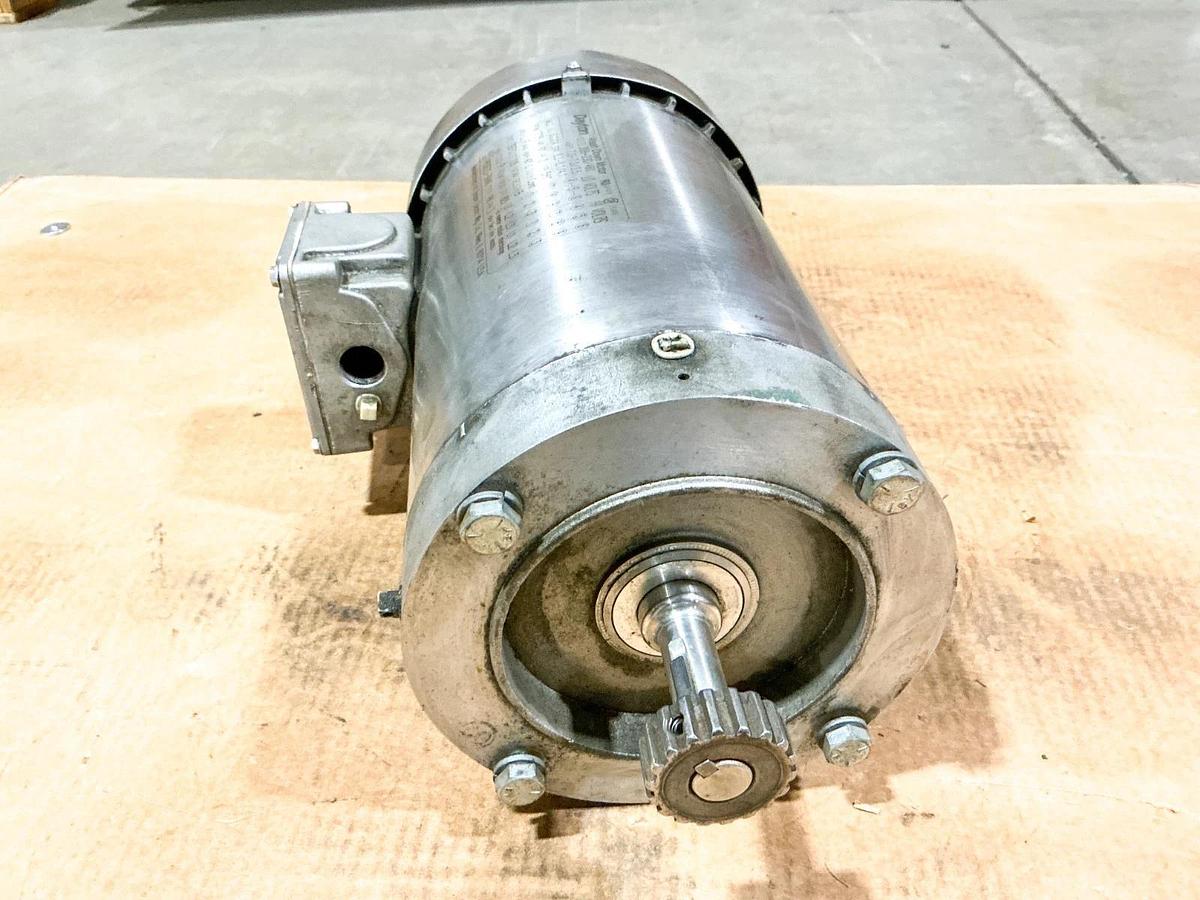Used Dayton 6GD04 Wash Down Electric Motor 2HP 3PH 460V 1725RPM P63EZS-3946