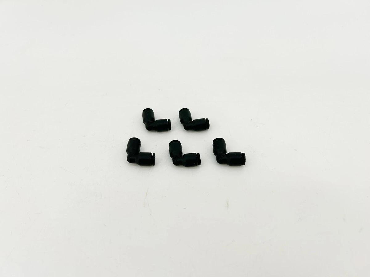 Lot of 5 New Lawson 86790 Union Elbows, 5/32" Tube OD, Glass Reinforced Nylon