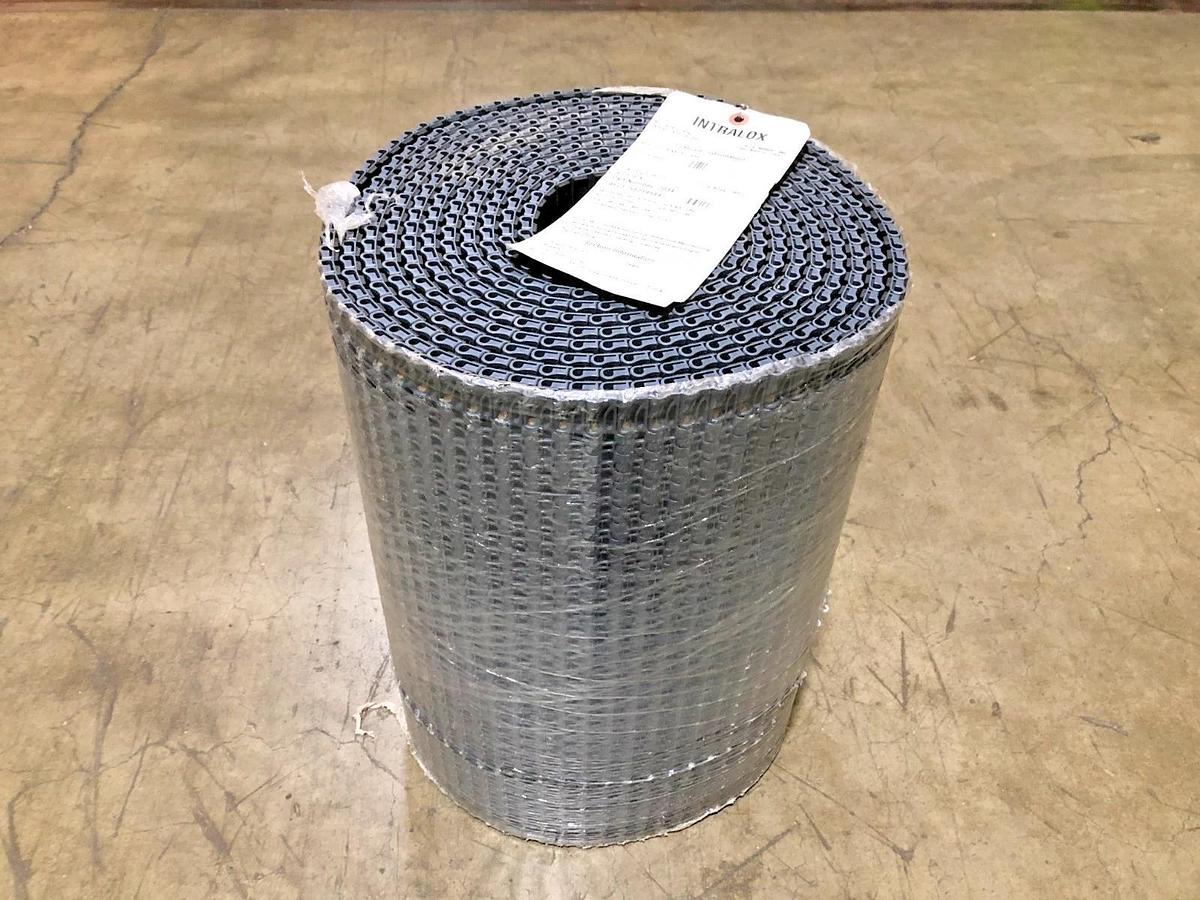 New Intralox 2034 Series 1000 Flat Friction Top Acetal Gray 25.87FT x 18" No Box