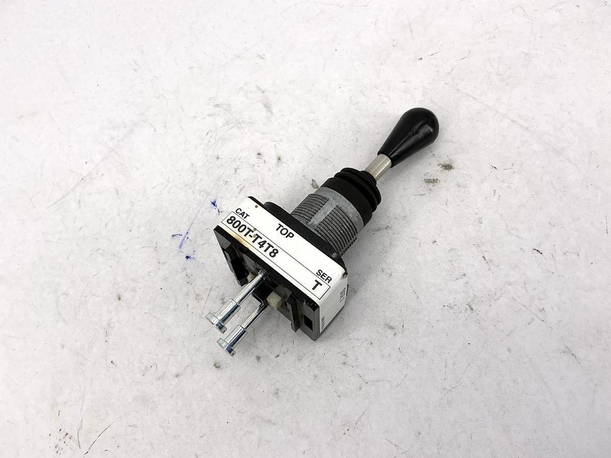 Used Allen Bradley 800T-T4T8 Ser T Toggle Switch Type 4 & 13 4-Way Spring Return
