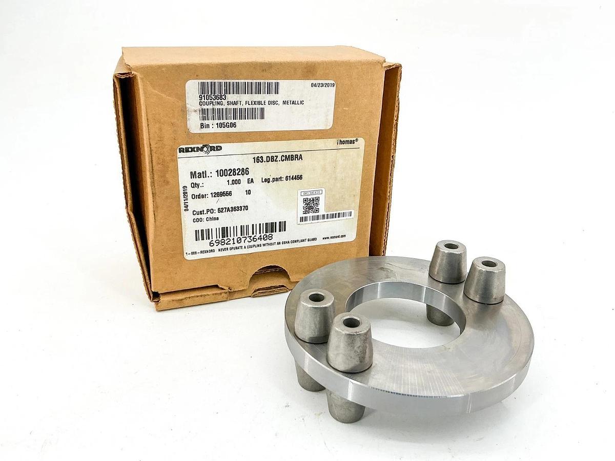 New Rexnord 10028286 Coupling Shaft 163.DBZ.CMBRA 614456