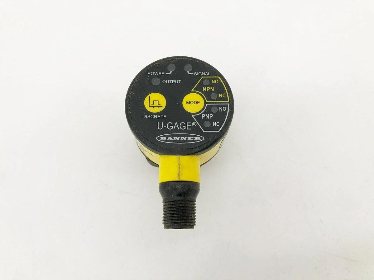 Used Banner Engineering T30UXDBQ8 Ultrasonic Proximity Sensor 30mm 80058
