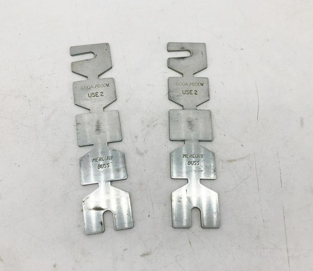 Lot of 2 New Bussmann LKS-600 Super-Lag Renewal Links 600A 600V